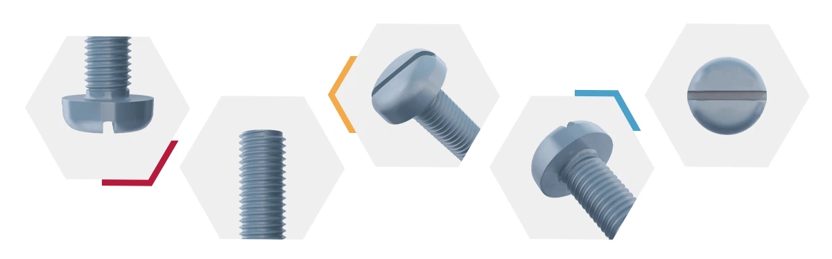 Slotted Pan Head Machine Screw details Slotted Pan Head Machine Screw details