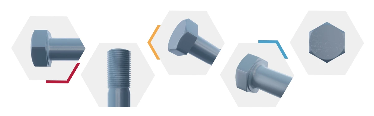 Bolt With Half Thread-AYA FASTENERS